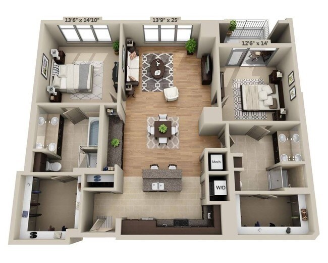 Floorplan R floor plan
